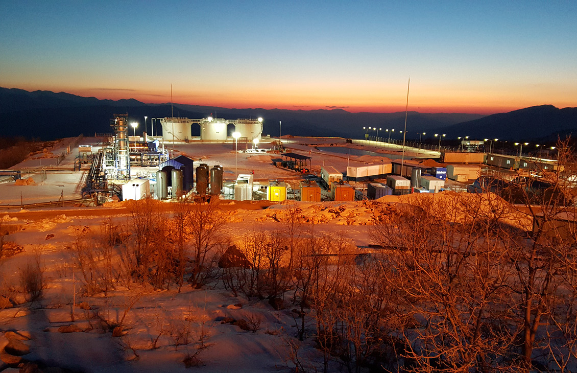 Installation and operation of the early production facility in mountainous Kurdistan enabled fast first-oil delivery.
